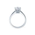 Verlobungsring Weissgold 585 / 0,40 ct.