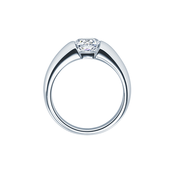 Verlobungsring / Weißgold 585 / 0,40 ct.