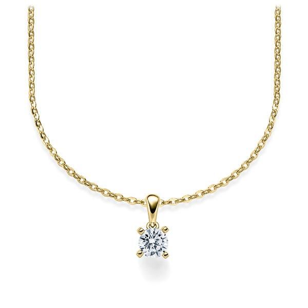 Collier Gelbgold 585 / 0,25ct